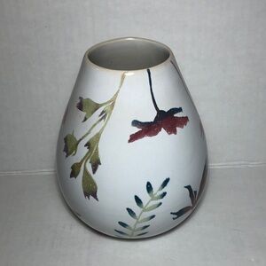 Anthropologie VASE polished stoneware